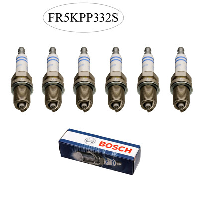 6 x Zündkerze BOSCH FR5KPP332S für 3.0 AUDI A4 S4 A5 S5 A6 A7 Q5 SQ5 Q7