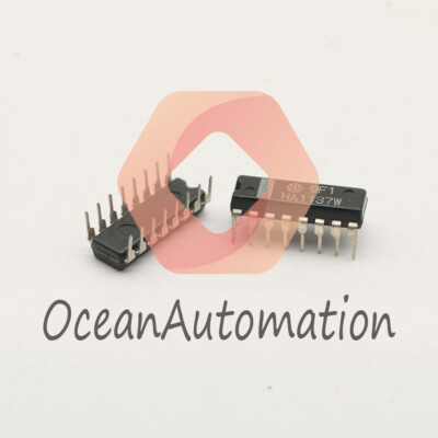 2PCS NEW HITACHI HA1137W DIP-16 FM IF System IC