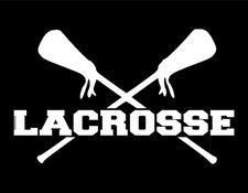 LACROSSE VINYL DECAL RED  5