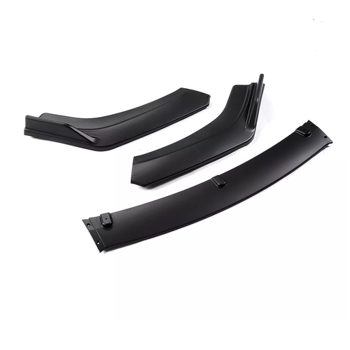 Front Bumper Lip Splitter Spoiler Matte Black For Jaguar XE XF XFR XFR-S XJ - Picture 8 of 13