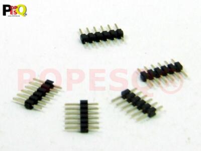 POPESQ Stiftleisten 5 Stück - 40 Polig 2,54mm Ausschneidbar