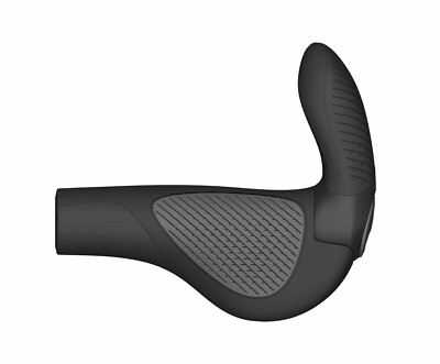 Ergon GP3 EVO Ergo Lock on Griffe mit Bar End