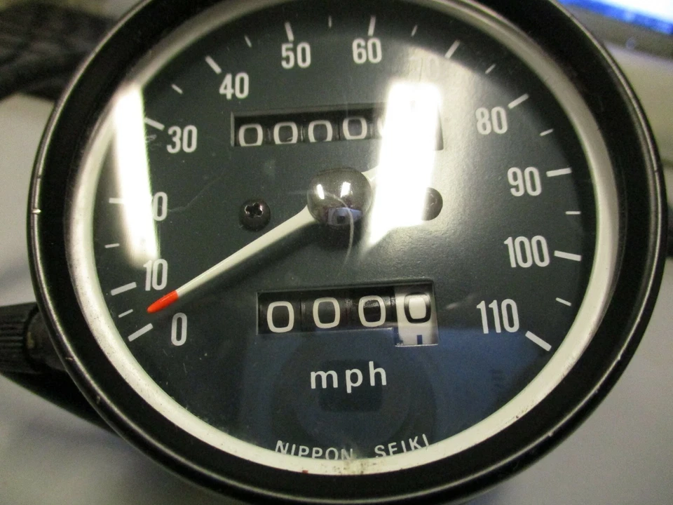 Conjunto de velocímetro Honda CB200 CB 200 1975-1976 37200-389-671 NUEVO OEM WM15D Foto 3 de 4