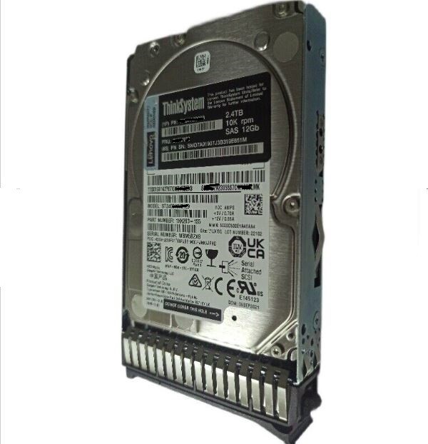 LENOVO 4XB7A83970 03KL020 ThinkSystem 2.4TB 10K SAS 12Gb 2.5