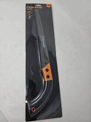 Power Tooth Pruning Saw Fiskars 13'' - Tree Cutting Saw - Yard and Garden Tools