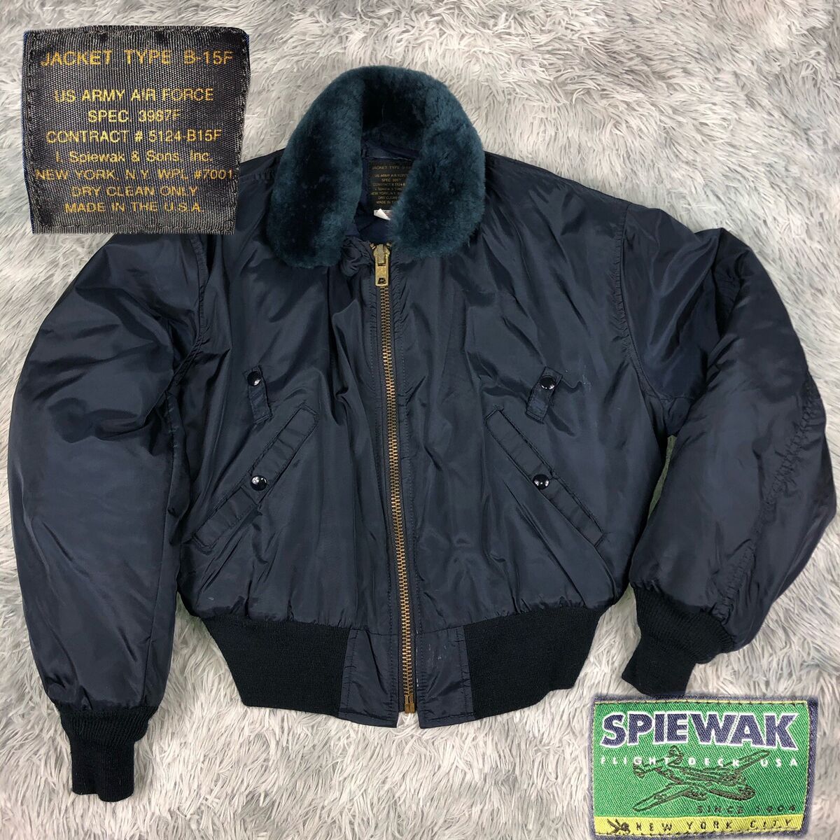 Vintage 1980's SPIEWAK & SONS Air Force USA Bomber Womens Vintage 1980's SPIEWAK & SONS Air Force USA Bomber Womens