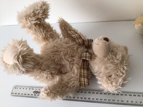 Russ Berrie Bear Bundle Cream Bear & Beary In Love Teddy Soft Toy x 2 - Picture 19 of 19