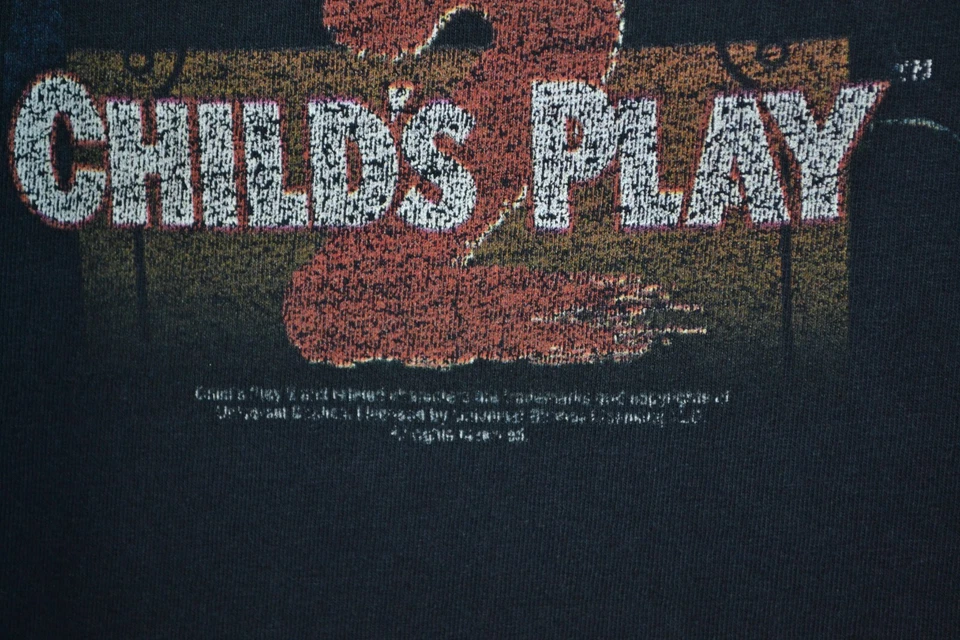 Camisa Promocional Vintage Chucky Childs Play 2 Película de Terror XL Foto 3 de 4