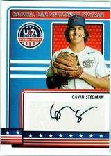 2023 USA Stars & Stripe National Team Development Auto #46 Gavin Stedman