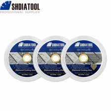 3pcs 4.5" Diamond Vacuum Brazed Marble Saw Blade Cutting Disc Ceramic Tile 115mm