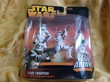 Star Wars Revenge of the Sith Clone Troopers 3 Pack Build Your Army