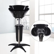 Shampoo Chair Bowl Sink Unit Station Spa Salon Beauty Equipment 55*55*103-139cm