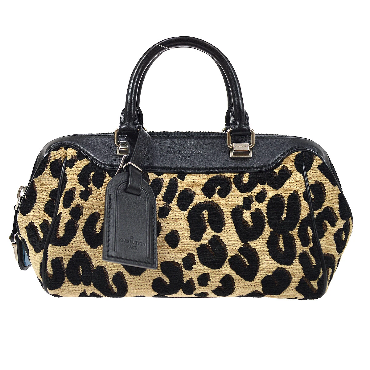 LOUIS VUITTON LEOPARD BABY HAND BAG PURSE M94257 2012 COLLECTION FL2152  91517