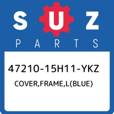 47210-15H11-YKZ Suzuki Cover,frame,l(blue) 4721015H11YKZ, New Genuine OEM Part