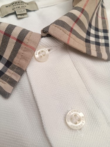 POLO UOMO FIRMATE LOTTO 4 pezzi BURBERRY, LA MARTINA, HILFIGER Tg XL ManicaCorta - Foto 20 di 24