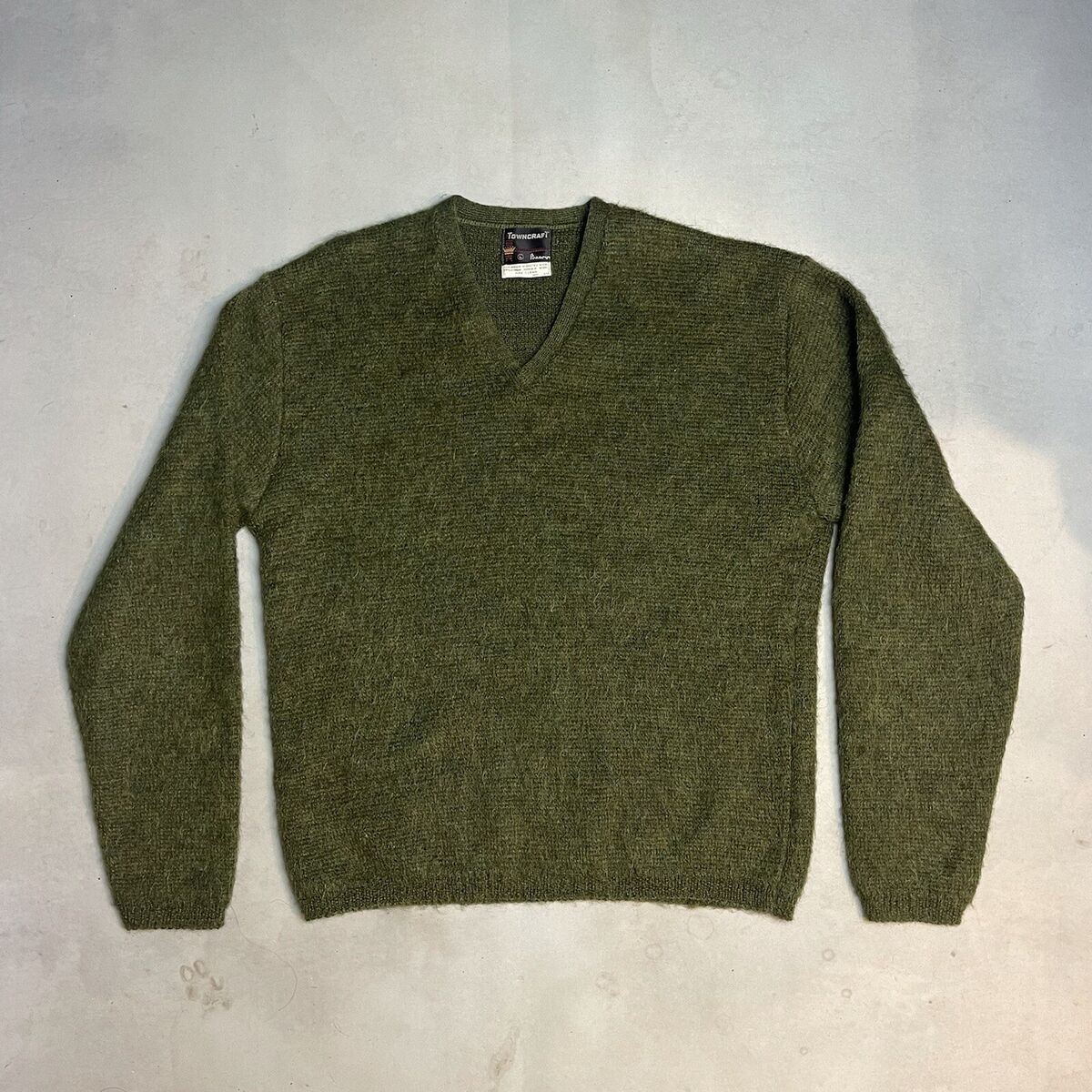 Vintage Penney Towncraft Mohair Sweater V neck Cardigan Wool Vintage Penney Towncraft Mohair Sweater V neck Cardigan Wool