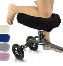 Knee Walker Pad Plush Adult Sheepskin Memory Foam Cushion