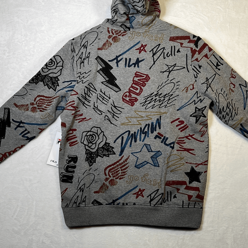 Fila Sanani Graffiti Hoodie-NWT-MEN-Medium - Picture 5 of 5
