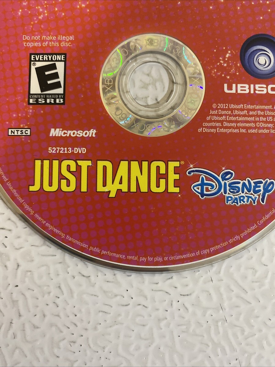 Just Dance: Disney Party (Microsoft Xbox 360, 2012) Good