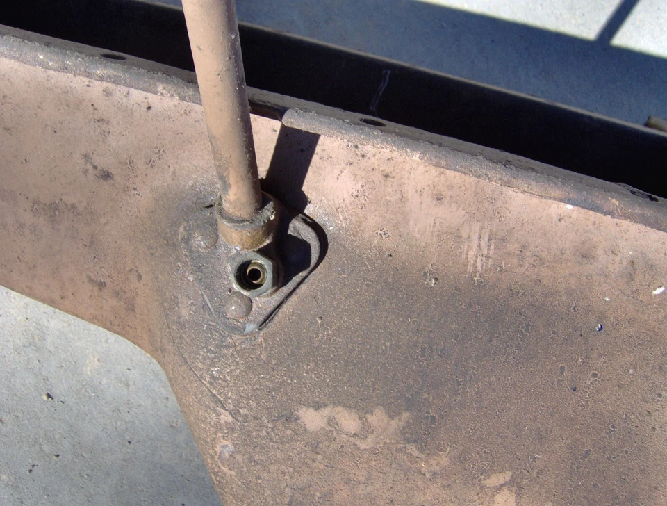 1946 46 1947 47 1948 48 Ford Super Deluxe cabeza plana V8 cárter de aceite Foto 3 de 3