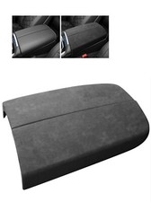 Black Alcantara Suede Armrest Storage Lid Cover Fits 19-26 X5 G05 X6 G06 X7 G07