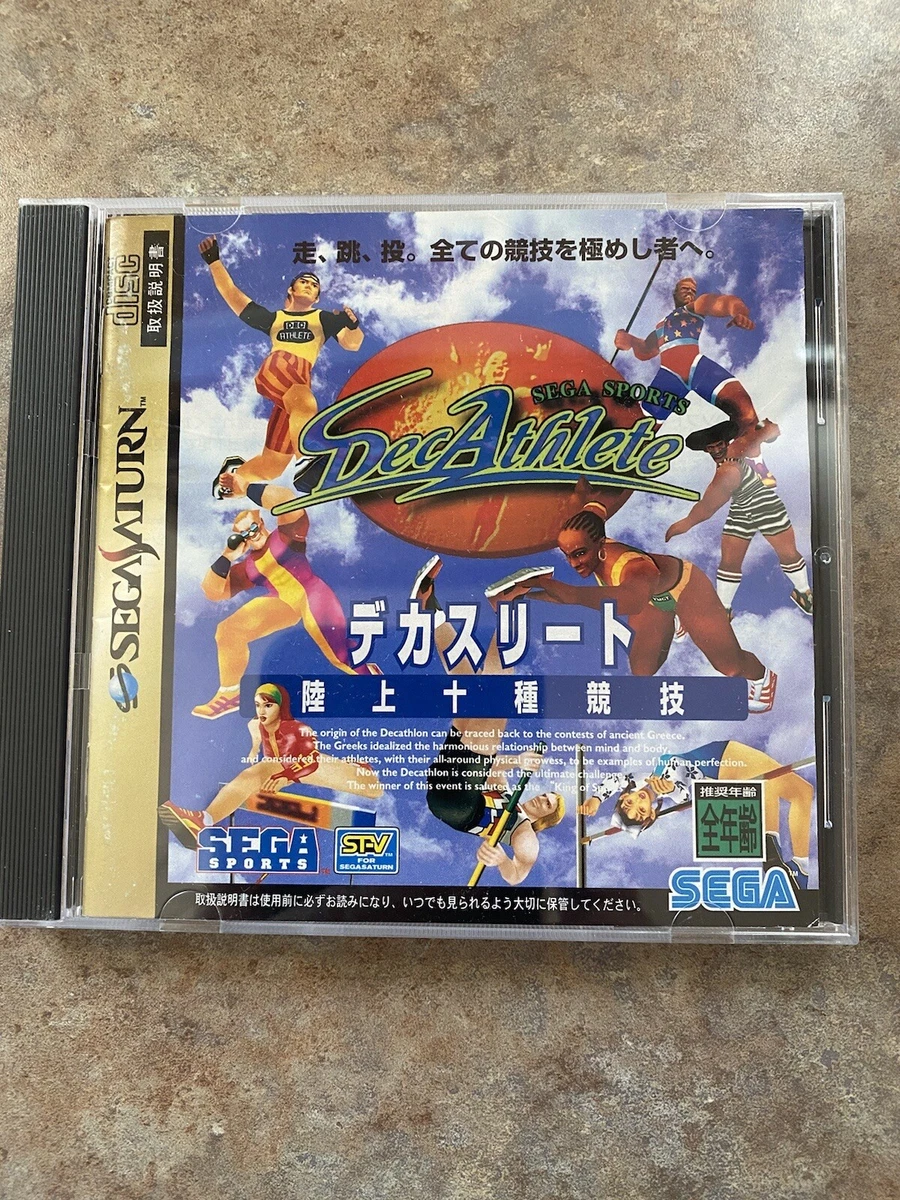 Decathlete For Sega Saturn SS Japan Import *USA Seller*