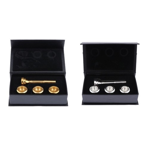 7c 5c 3c 1,5c Trompetenmundstück für Bb Trompete Messing vergoldet / eBay