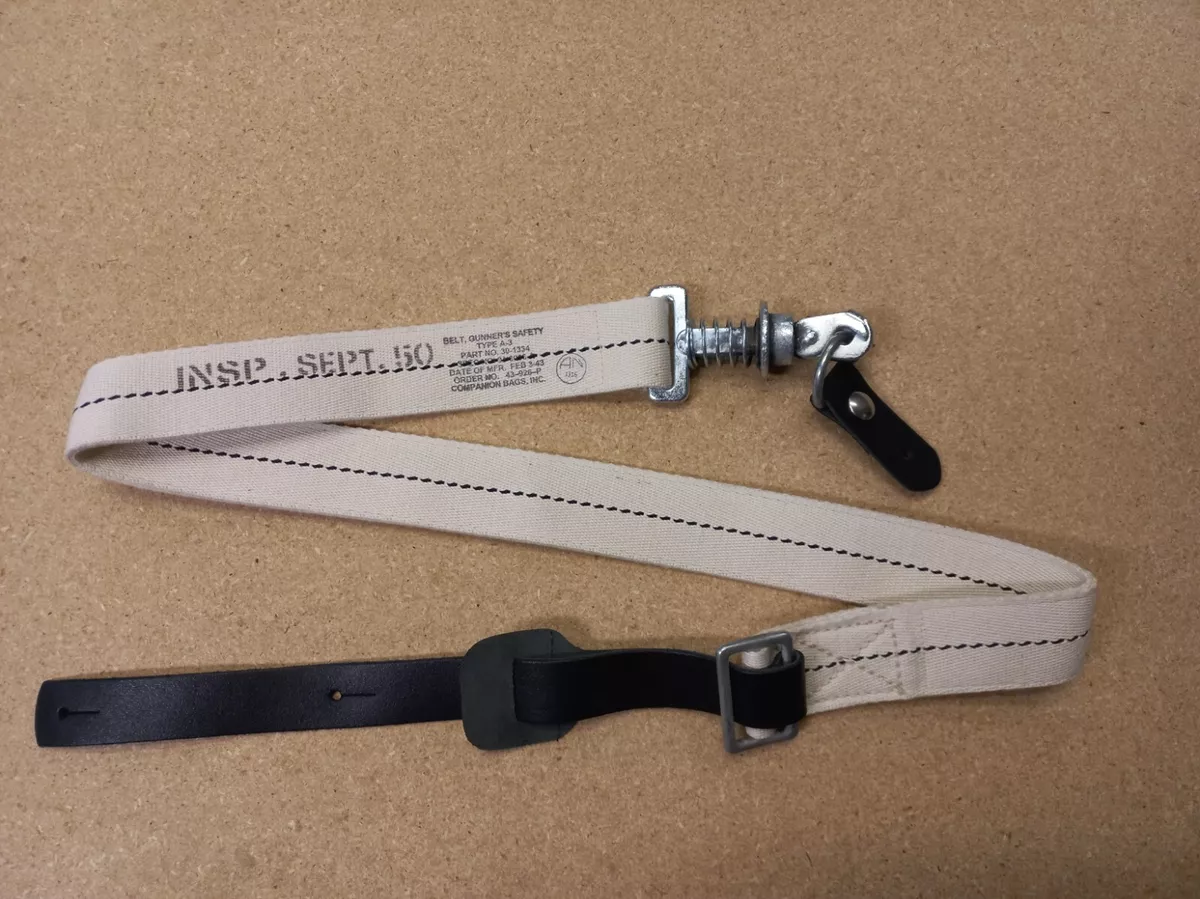 Replica 1978 EVH Bomber Guitar Strap WITH LEATHER Shark Eddie Van Halen