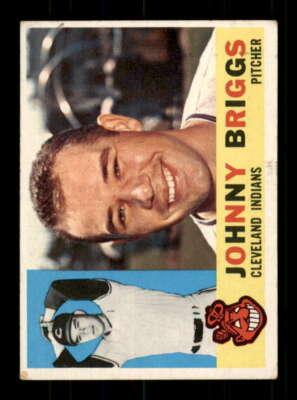 #ad 1960 Topps #376 Johnny Briggs VGEX Indians 534885 $2.73