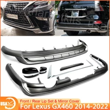 Front Lip Spoiler Rear Diffuser Mirror Cover For Lexus GX460 2014-2022 Body Kit