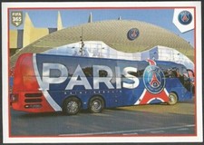 PANINI-2021 FIFA 365- #294-PARIS SAINT-GERMAIN TEAM BUS