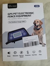 E-Fence GPS Pet Dog Electronic Fence Equipment Collar E06