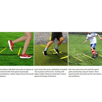 Flexibility Agility Nylon Strap Jumping Fitness Speed Football Training Lad LfJI