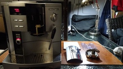 Jura Capresso Impressa S9 Espresso Machine FOR PARTS REPAIR Low Use 3063 Cups