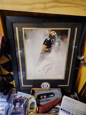 Drew Brees Pic Auto Jsa Cert