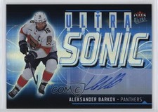 2024-25 Upper Deck Fleer Ultra Ultrasonic Aleksander Barkov #SN-18 Auto 1os2