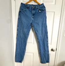 Rustler Men s Light Wash Blue Denim Jeans Straight Regular Fit Mid Rise 5-Pocket
