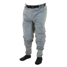  mens Hellbender Stockingfoot Guide Pant, Fishing Wading Pants Large Slate