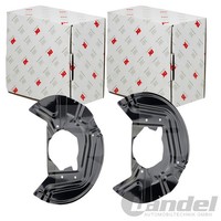 2X NK Spritzbleche 325Mm Bremsscheiben Vorne Passend FÜR BMW X3