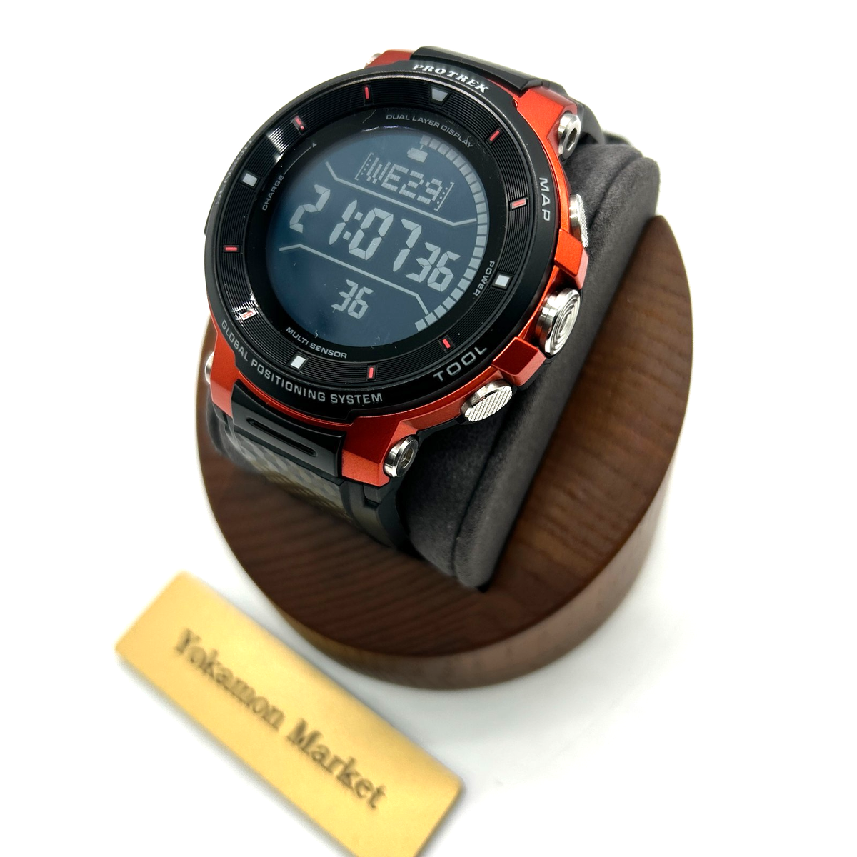 Casio WSD-F30-RG Pro Trek 4GB GPS Bluetooth Smartwatch for Men