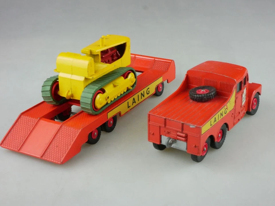 Trattore K-08A Scammell Prime Mover & Caterpillar - 81441 Matchbox King Size Lesne - Immagine 4 di 4