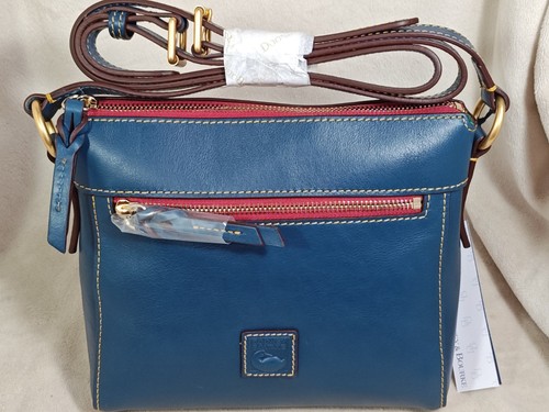 Dooney & Bourke Florentine Allison Crossbody Denim Color - Picture 2 of 13