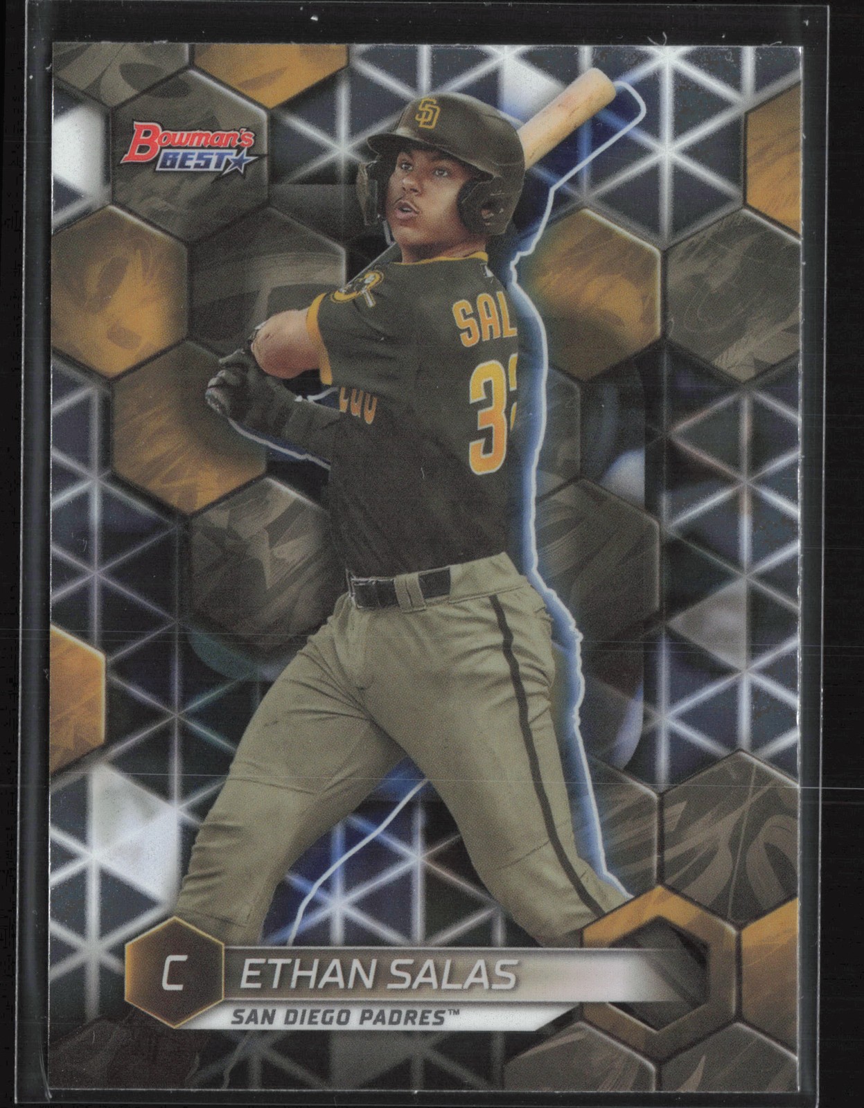 2023 Bowman's Best #TP-26 Ethan Salas Top Prospects San Diego Padres