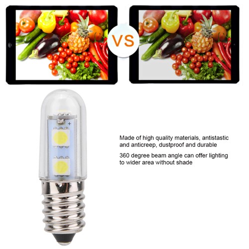 Warm 110V 1.5W E14 LED Light Bulbs Corn Lamp For Refrigerator Cooker Hood LK - Picture 7 of 12