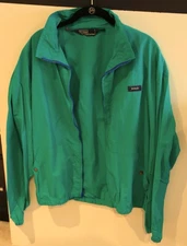 Vintage POLO SPORT - Polo Ralph Lauren GREEN LARGE Windbreaker