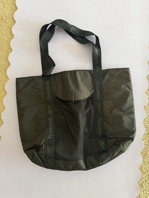 Reebok Black Sport Tote Gym Bag