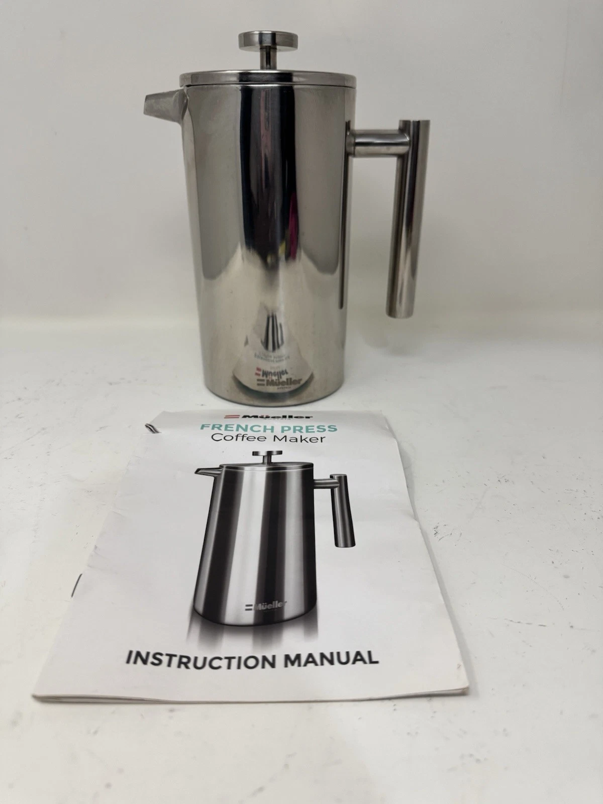 Mueller Stainless Steel French Coffee Press 20 oz Espresso/Tea Maker