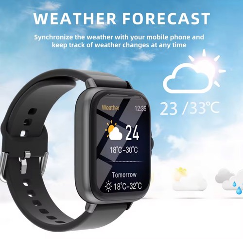 Smartwatch 1,83” Chiamate Notifiche Sonno Sport iOS Android Uomo Donna - Foto 6 di 15