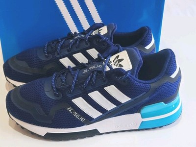 ADIDAS ZX 750 HD (FW4022) NAVY WHITE HERREN SNEAKER UK 8 EU 42