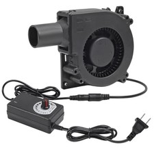 120Mm 12V BBQ Blower Fan ,120Mm X 32Mm Dual Ball Blower Fan 12V with 110V